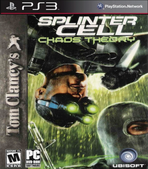 Tom Clancy's Splinter Cell: Chaos Theory HD – Mídia Digital – PS3