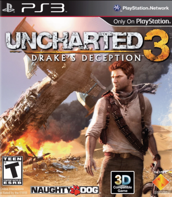 Uncharted 3: Drake’s Deception – Mídia Digital – PS3