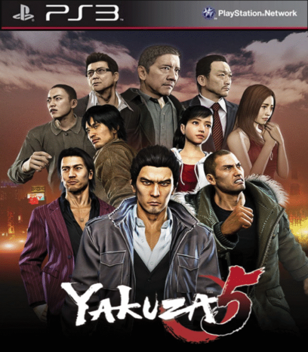 Yakuza 5 – Mídia Digital – PS3