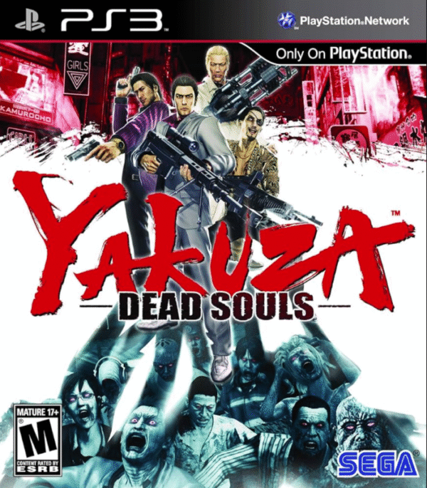 Yakuza: Dead Souls – Mídia Digital – PS3