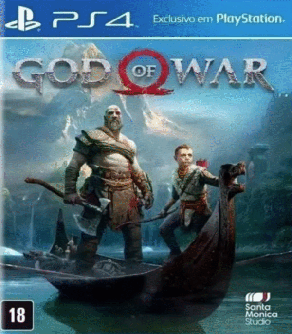 God of War (2018) God of War 4 – Mídia Digital – PS4