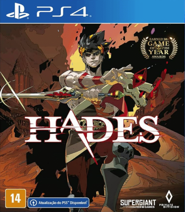 Hades – Mídia Digital – PS4