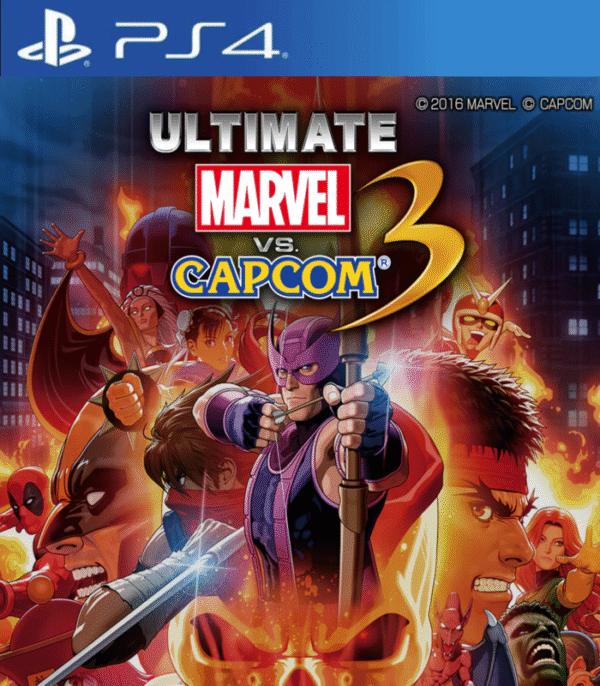 Marvel vs. Capcom 3: Fate of Two Worlds – Mídia Digital – PS4