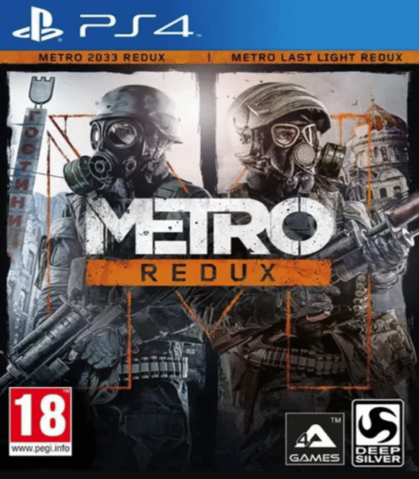 Metro Redux: Last Light & 2033 – Mídia Digital – PS4