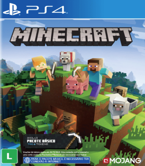 Minecraft – Mídia Digital – PS4