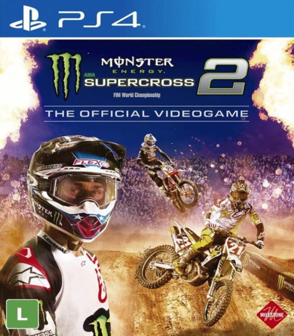 Monster Energy Supercross – The Official Videogame 2 – Mídia Digital – PS4