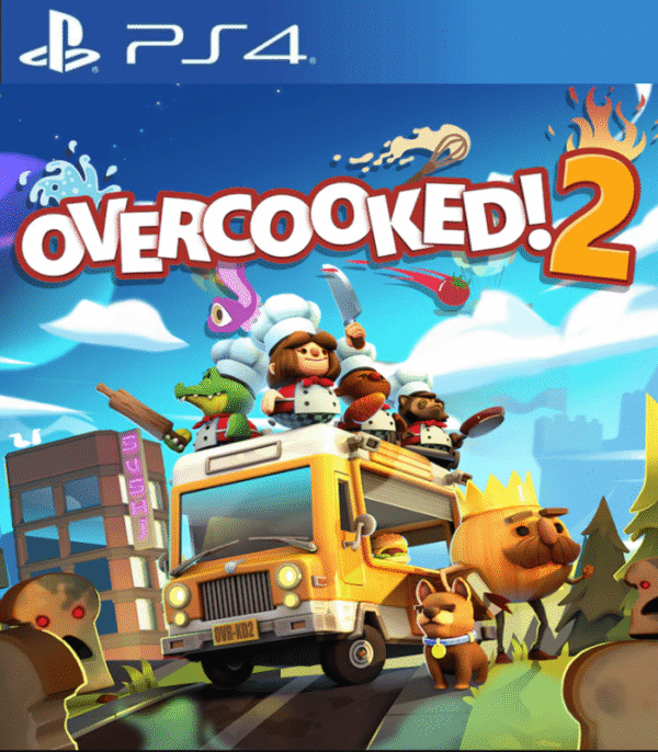 Overcooked 2 – Mídia Digital – PS4