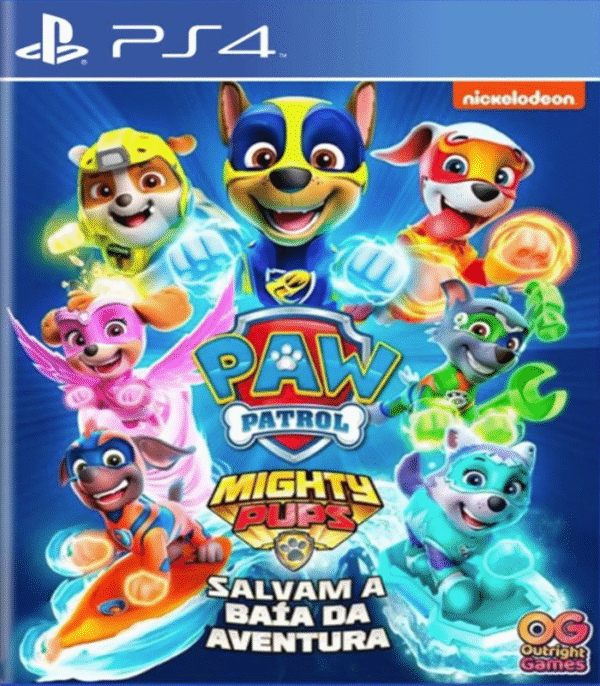 Patrulha Canina: Super Filhotes Salvam a Baía da Aventura – Mídia Digital – PS4
