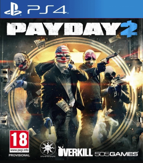 Payday 2 – Mídia Digital – PS4