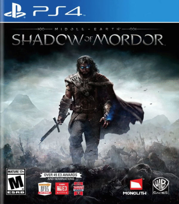 Terra-média: Sombras de Mordor – Mídia Digital – PS4