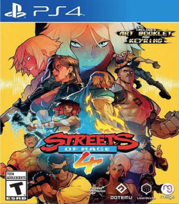 Streets of Rage 4 – Mídia Digital – PS4