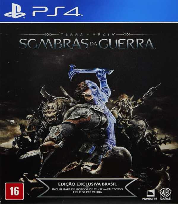 Terra-média: Sombras da Guerra – Mídia Digital – PS4