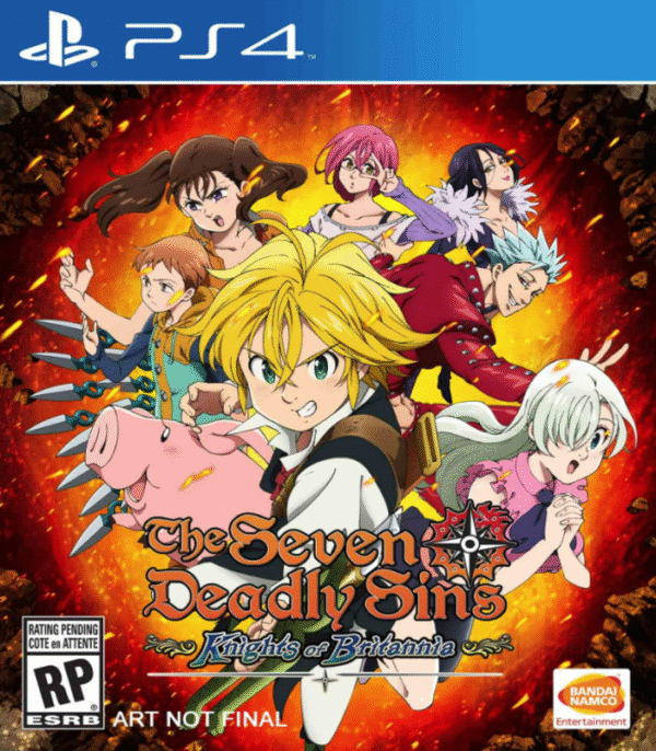 The Seven Deadly Sins: Knights of Britannia – Mídia Digital – PS4