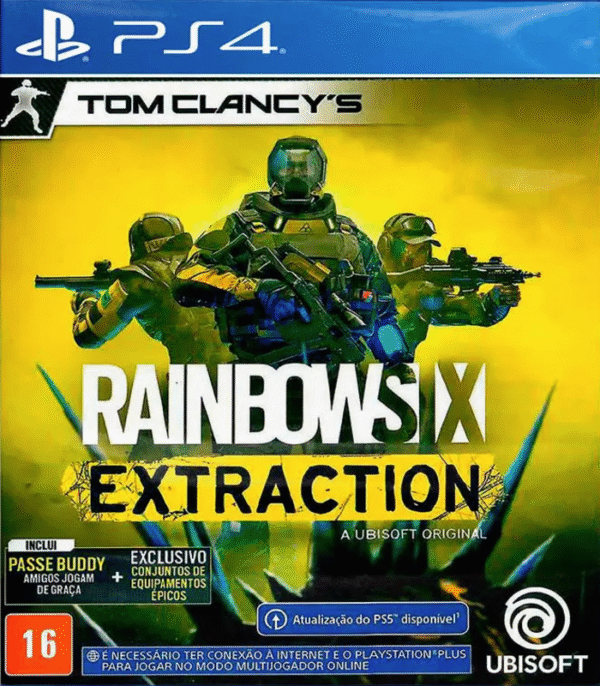 Tom Clancy’s Rainbow Six Extraction – Mídia Digital – PS4