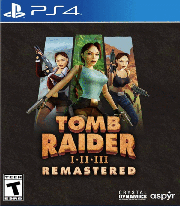 Tomb Raider I–II–III Remastered Starring Lara Croft – Mídia Digital – PS4