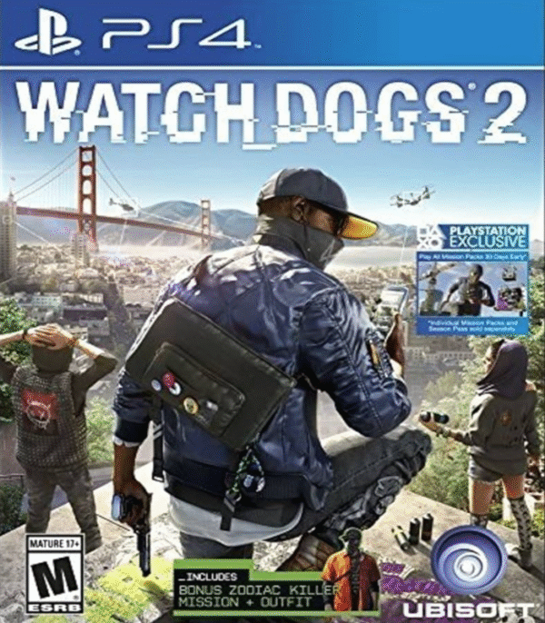 Watch Dogs 2 – Mídia Digital – PS4