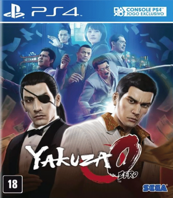 Yakuza 0 – Mídia Digital – PS4