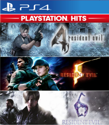 Resident Evil Triple Pack 4, 5, 6 – PS4 Mídia Digital