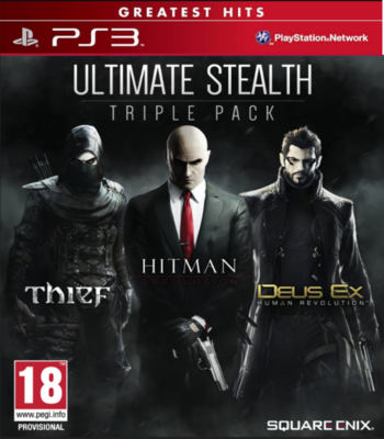 Ultimate Stealth Triple Pack -Thief - Hitman HD - Deus Ex – PS3 Mídia Digital