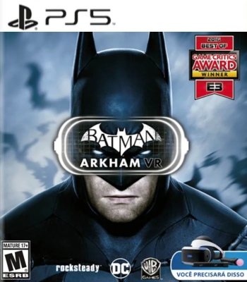Batman: Arkham VR – PlayStation 5 – Mídia Digital