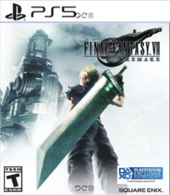 Final Fantasy VII Remake – PlayStation 5 – Mídia Digital