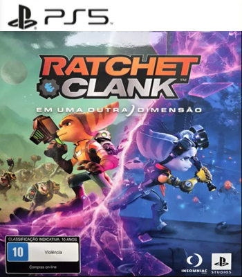 Ratchet & Clank: Em Uma Outra Dimensão – PlayStation 5 – Mídia Digital