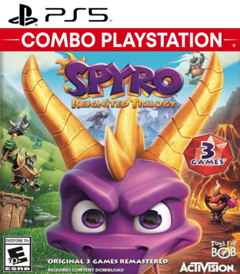 Spyro Reignited Trilogy – PlayStation 4 – Mídia Digital