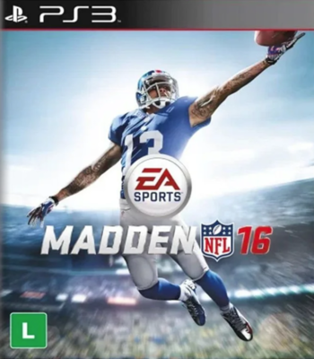 Madden NFL 16 – PlayStation 3 – Mídia Digital