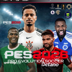 PES 2018: Pro Evolution Soccer 2018 + Atualização 2026 (Via Pendrive) – PlayStation 3 – Mídia Digital