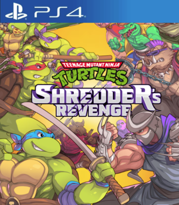 Teenage Mutant Ninja Turtles: Shredder's Revenge (Tartarugas Ninjas) – PlayStation 4 – Mídia Digital