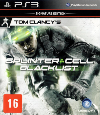 Tom Clancy's Splinter Cell: Blacklist – PlayStation 3 – Mídia Digital